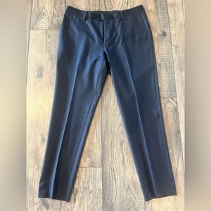 Spier and Mackay Navy Trouser Slim Fit - super 130s wool.  33waist